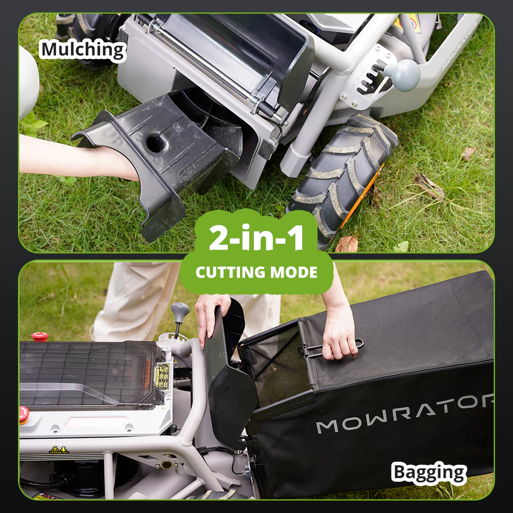 Mowrator S1 4WD Indoor Mow Bundle | S1 4WD Lawn Mower+MOWFUN FPV - Image 10