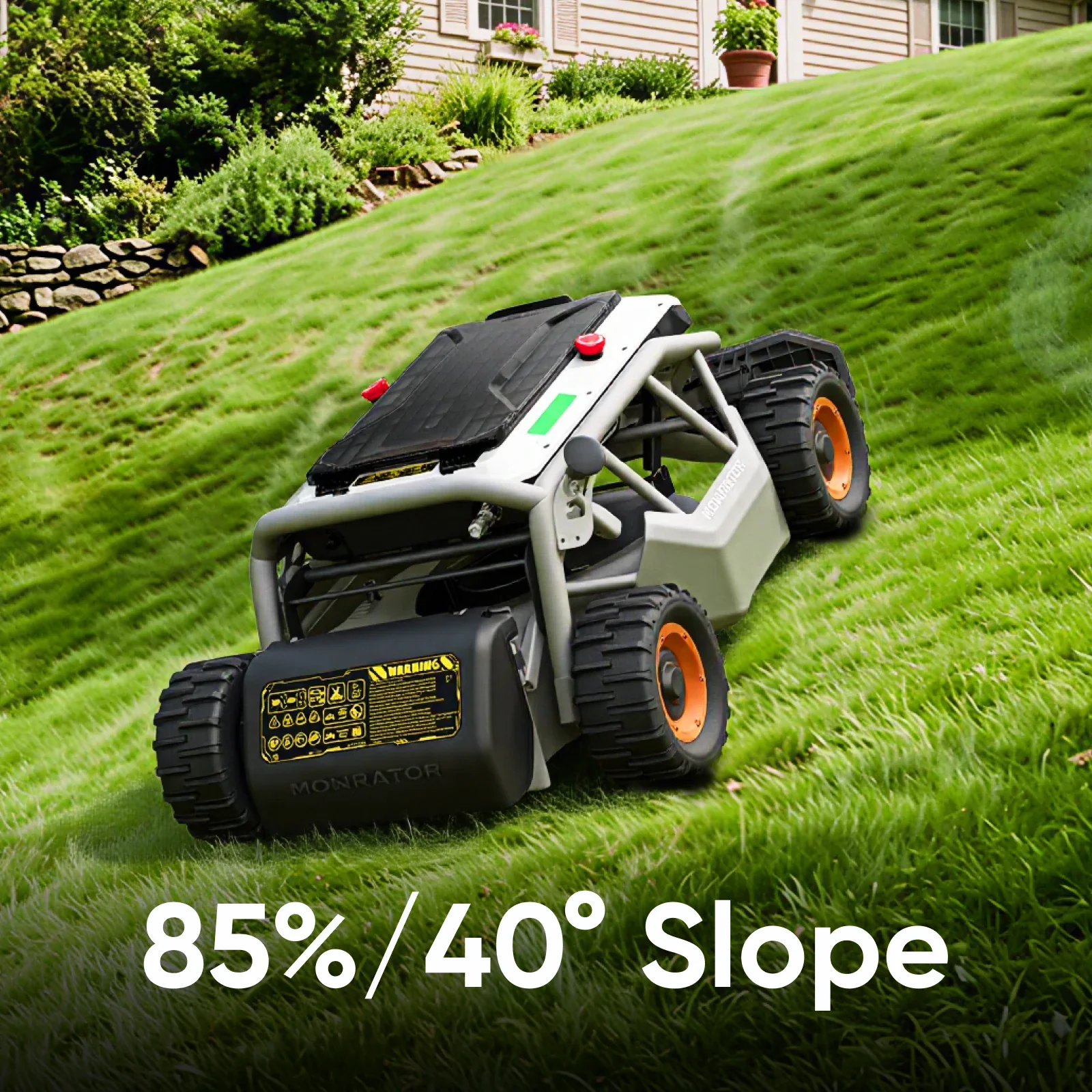 Mowrator S1 4WD 12Ah 85% (40°) Steep Slope Bundle - Image 3